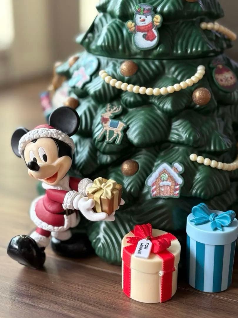 2025ディズニー クリスマスツリー ポップコーンバケット【新品、未使用