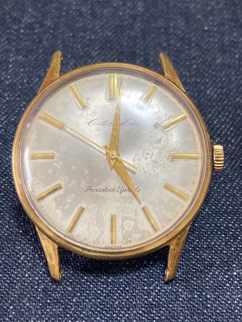 CITIZEN Ace メンズ手巻腕時計 21石 稼働 部品取り用ジャンク品 - メルカリ