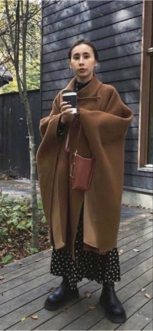 Ameri UNDRESSED HANDY OVER PONCHO - メルカリ