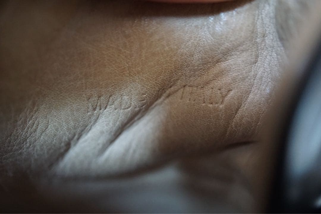 メゾンマルジェラ レザー スニーカー イタリア製 42 黒 エアフォース