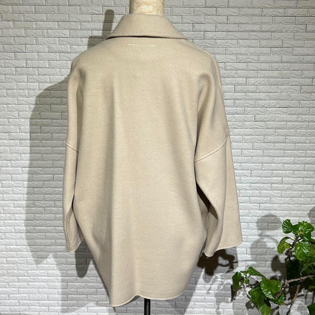 美品】MM6 Maison Margiela ベージュコート【キッズ10】 - メルカリ