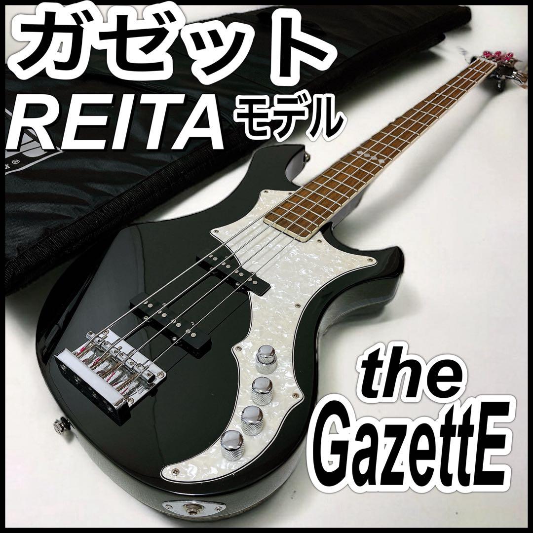 ガゼット れいた エレキベース グラスルーツ G-RF-62 黒 シグネチャー