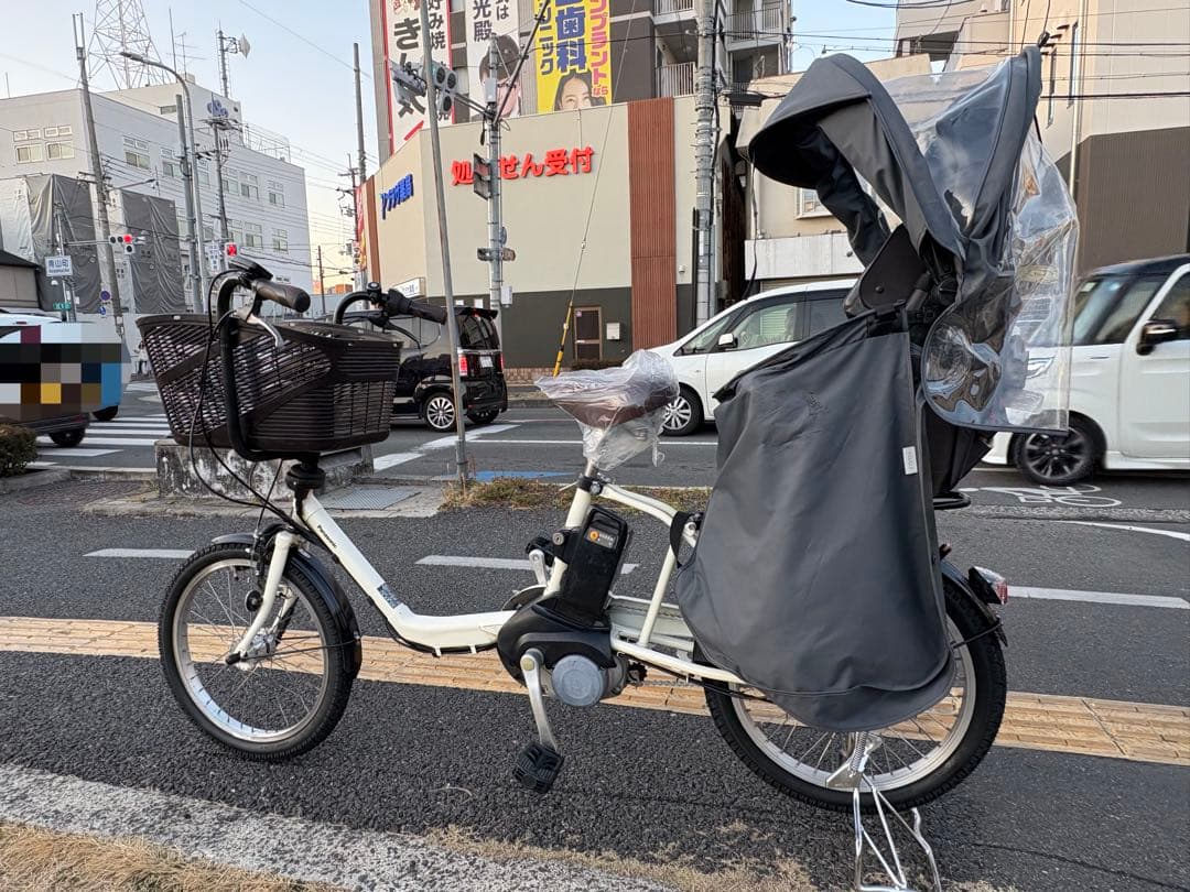 中古20㌅Panasonic電動アシスト自転車 12Ah4点灯 大阪 057 - メルカリ
