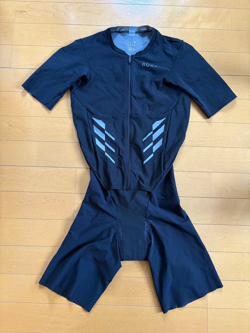 ROKA トライアスーツGen II Elite Aero Mサイズ Men's Gen II Aero Short Sleeve Tri Suit - Fastest Men's Tri Suit