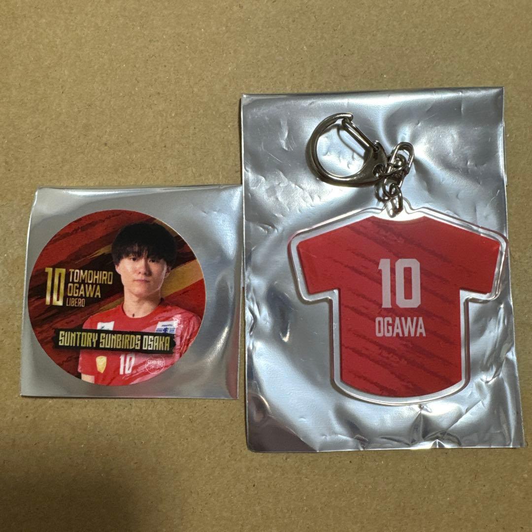 サントリーサンバーズ 小川智大 ユニフォームキーホルダー シール