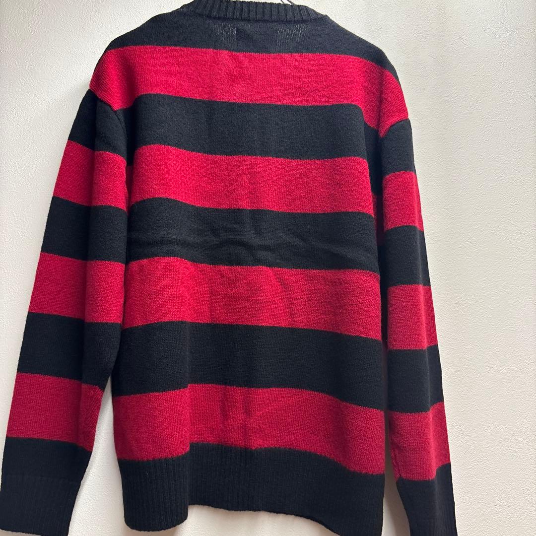 m*o様 ☆ ナンバーナイン L 赤黒ボーダー 06期風 カートコバーン