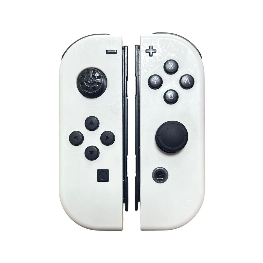 Nintendo Switch 純正 ジョイコン Joy-Con ホワイト 白 - メルカリ