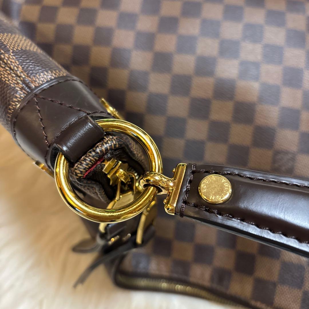 LOUISVUITTON ヴィトン ダミエ エベヌ レジア ショルダーバッグ