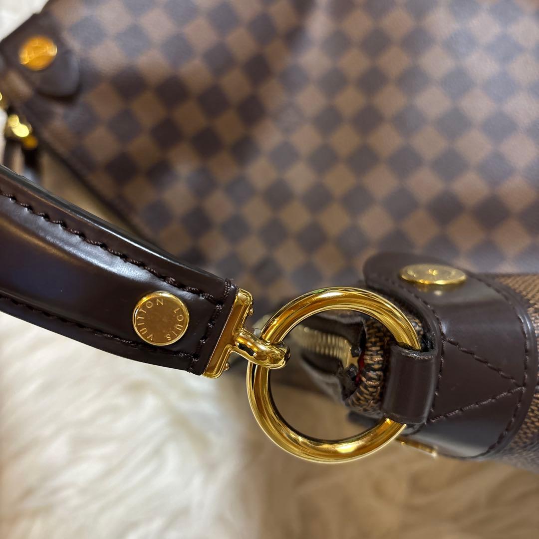 LOUISVUITTON ヴィトン ダミエ エベヌ レジア ショルダーバッグ