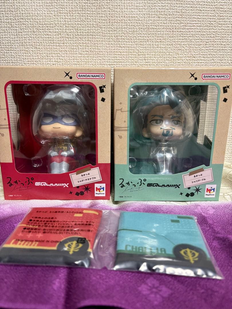 るかっぷ　シャア・アズナブル　シャリア・ブル　セット るかっぷ 機動戦士Gundam GQuuuuuuX シャリア・ブル＆シャア