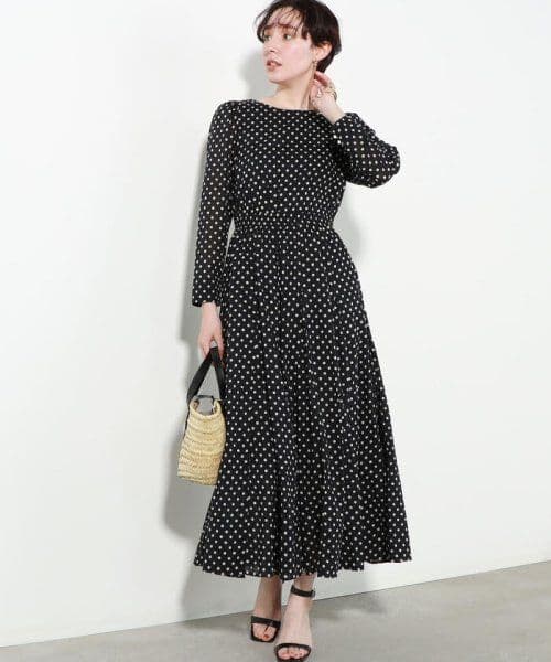 aranyjp様専用NE QUITTEZ PAS ヌキテパ ワンピース ドット柄 - メルカリ