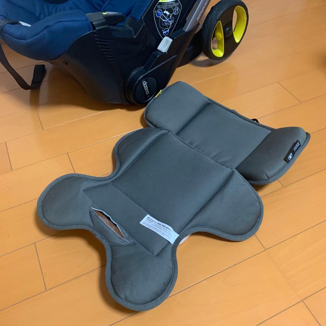 doona ベビーカー ネイビー　チャイルドシート　付属品付