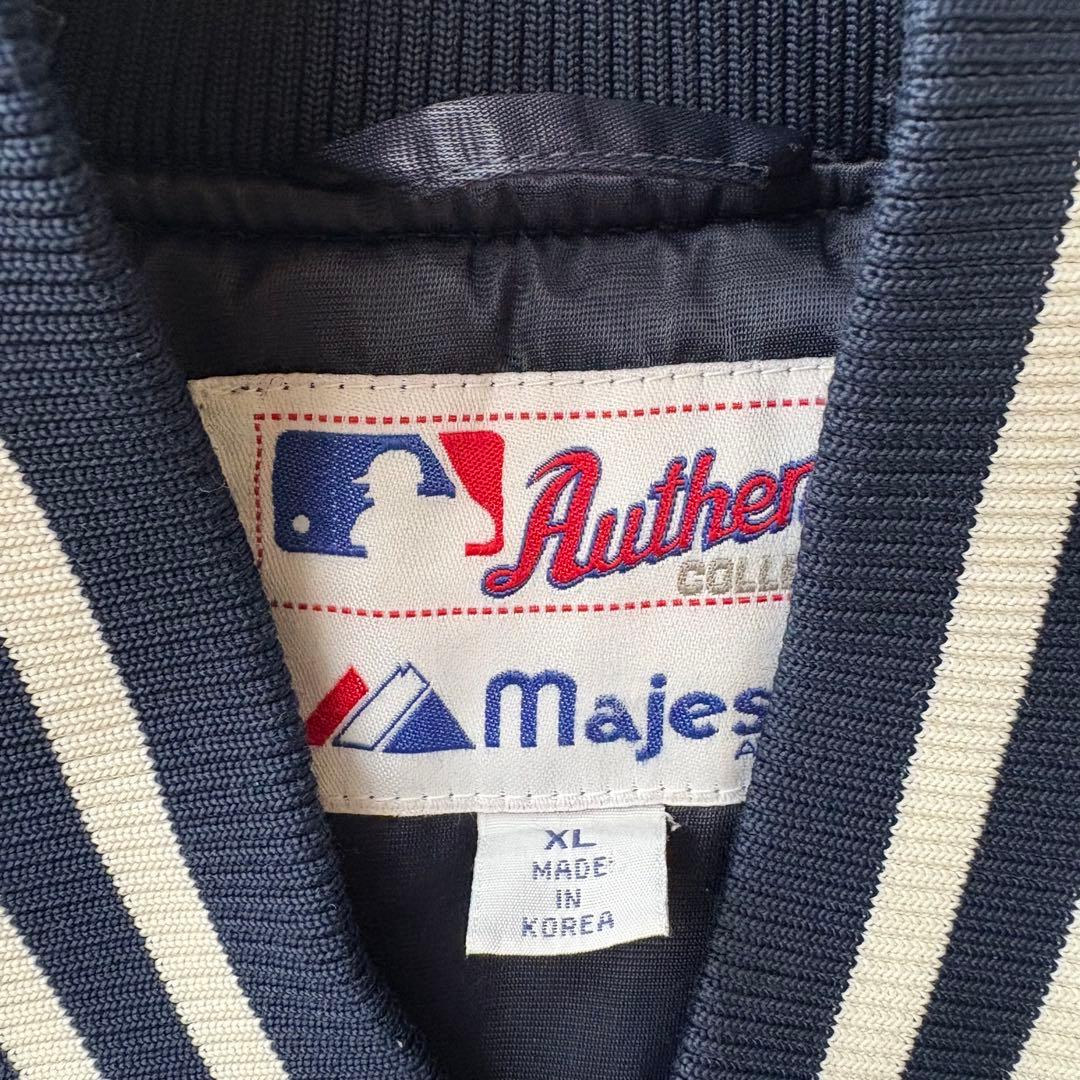 最終値下げ！90s Majestic ヤンキース ナイロンスタジャン XL - メルカリ