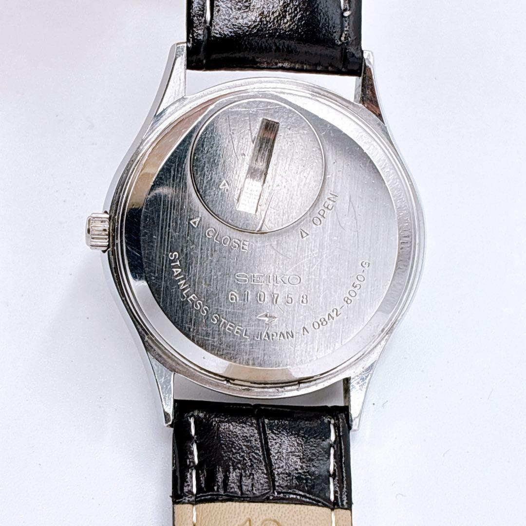 【超希少ダイヤル】SEIKO 0842-8050 1970s ヴィンテージ