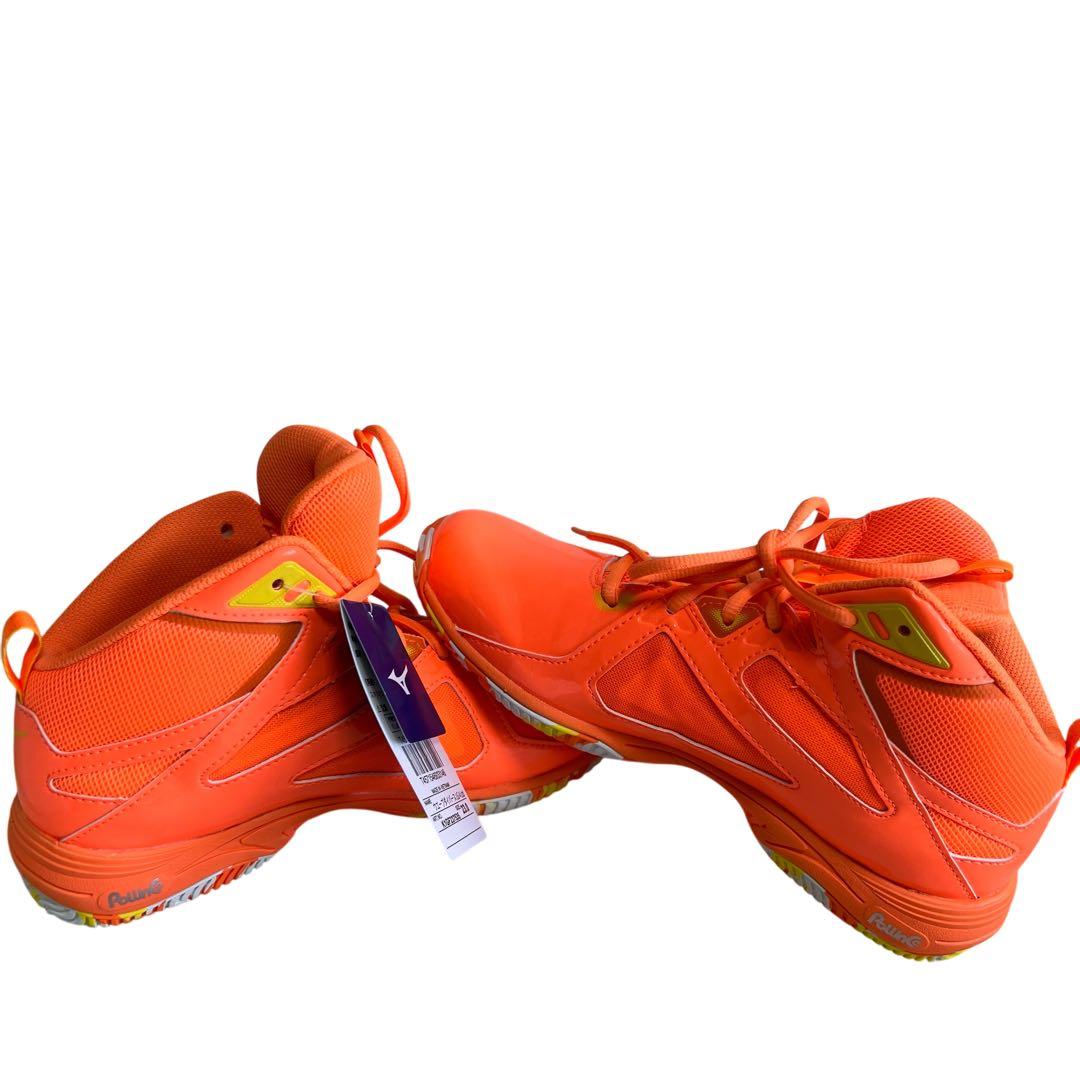 MIZUNO オレンジ シューズ スニーカー エアロビクス 23cm 新品タグ付
