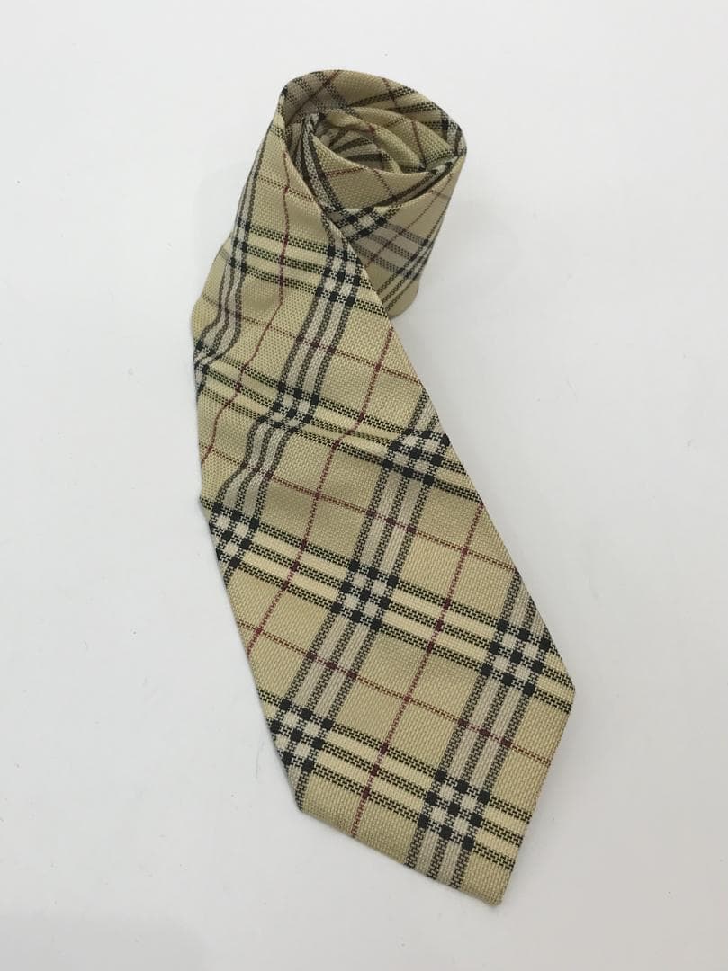 BURBERRY LONDON ノヴァチェック柄 シルク ネクタイ□Z0304 - メルカリ