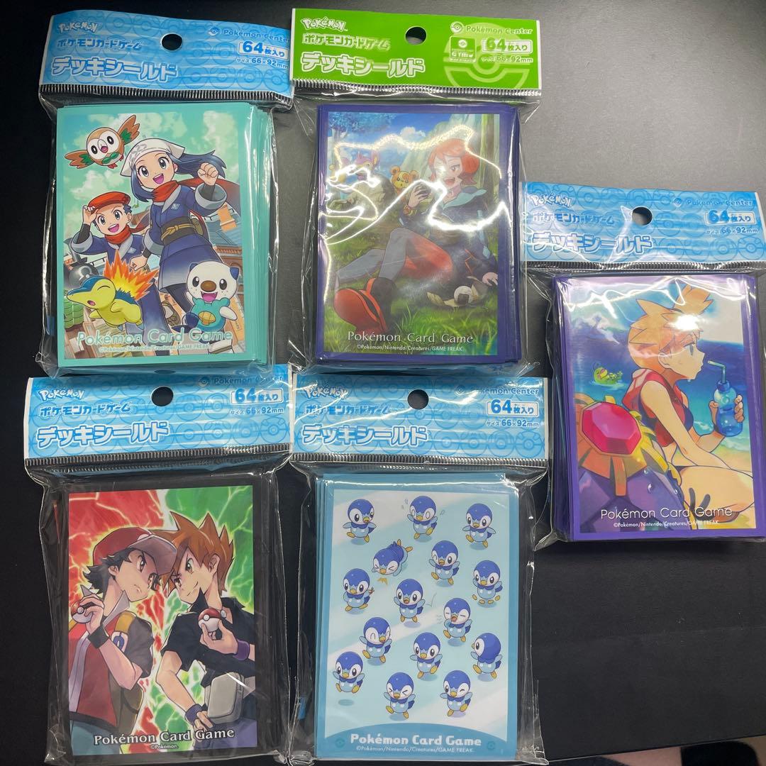 ポケモンカード デッキシールド 5個セット まとめ売り - メルカリ