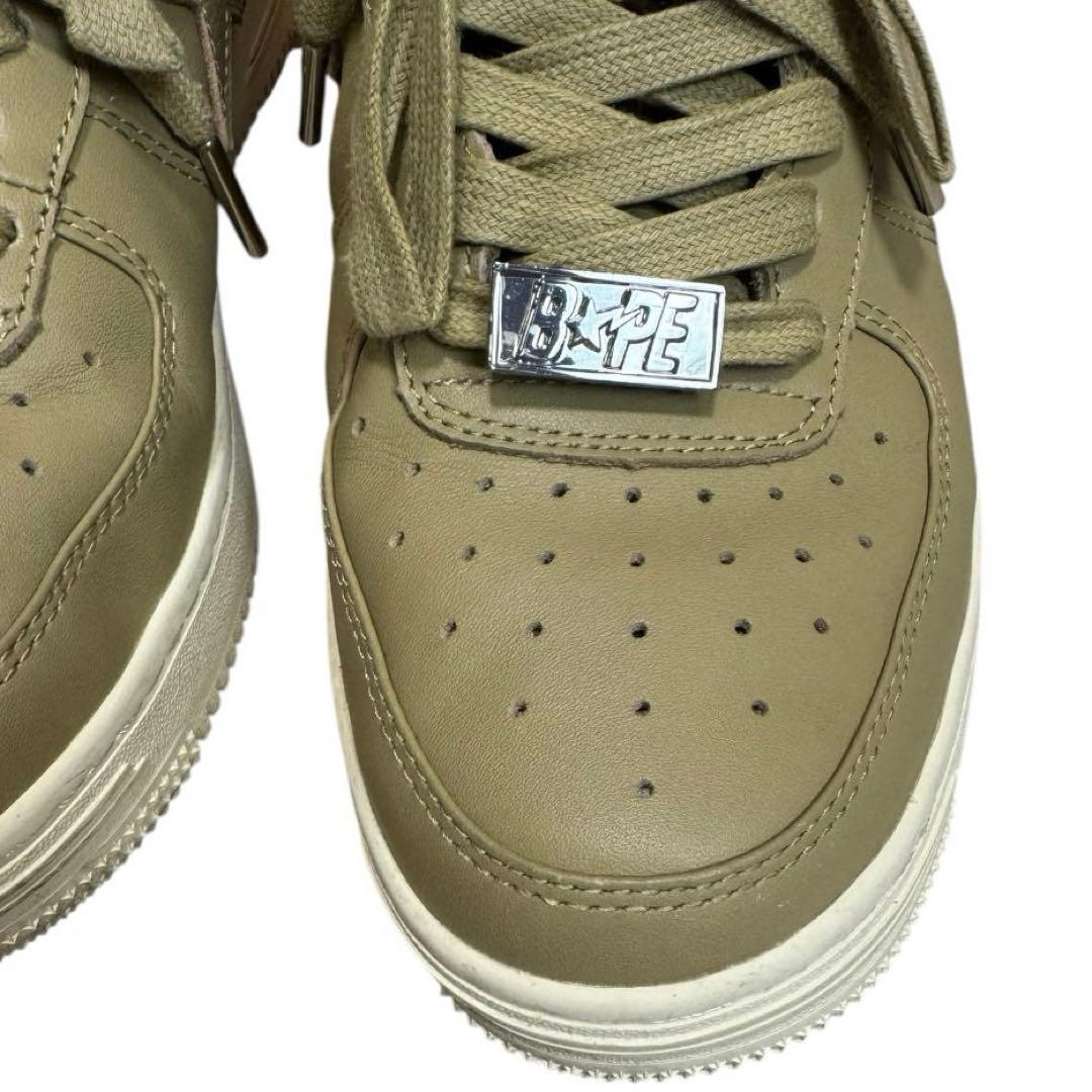 【A BATHING APE】BAPE STA low suede beige