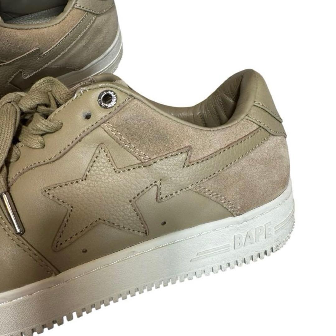 【A BATHING APE】BAPE STA low suede beige