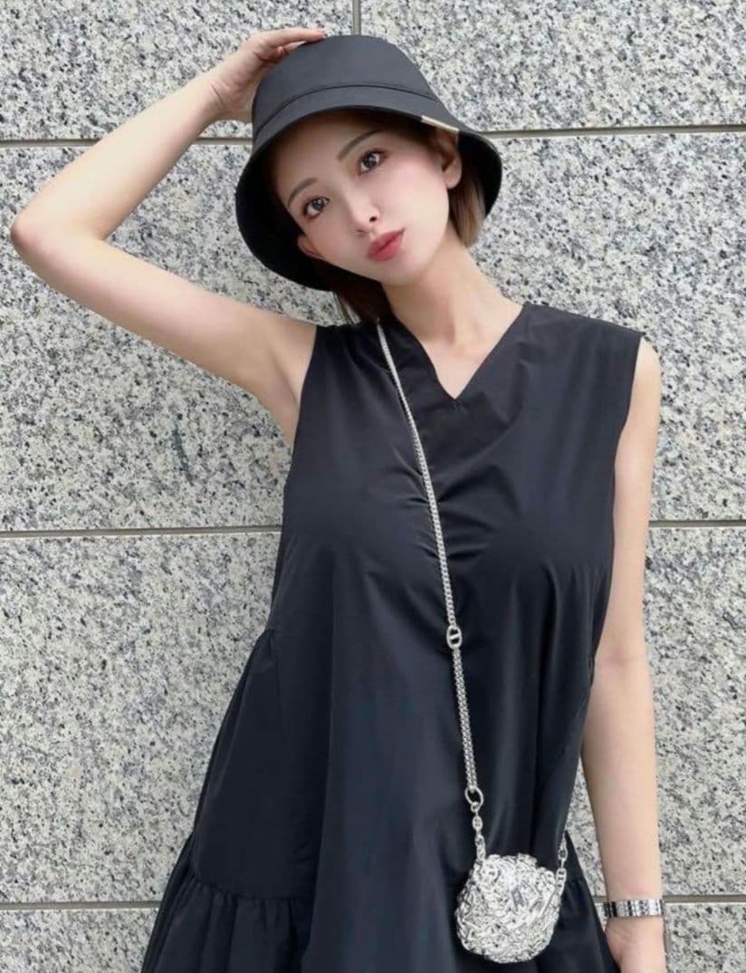 長寿命 【新品 未開封】しいちゃん 完全遮光 バケットハット ブラック