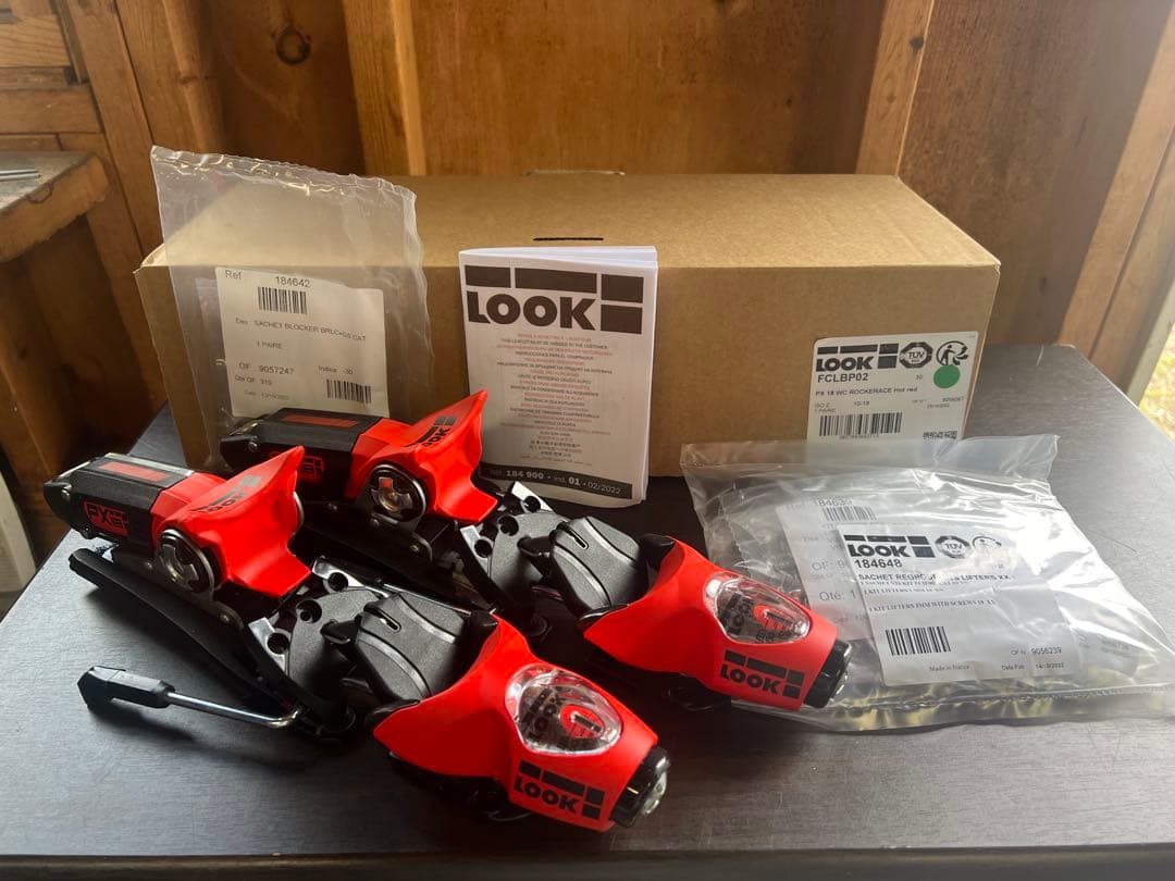 新品未使用　LOOK PX18 ROCKERRACE Hot red Look - PX 18 WC ROCKERACE HOT RED