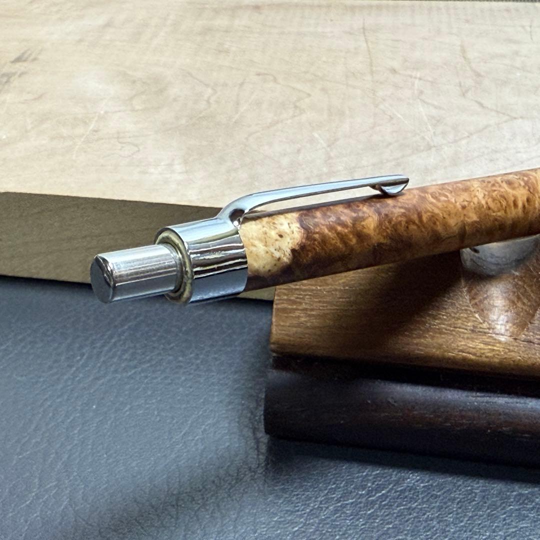 116アンボイナ 木製シャーペン 強低重心ダブルR 補修あり - メルカリ