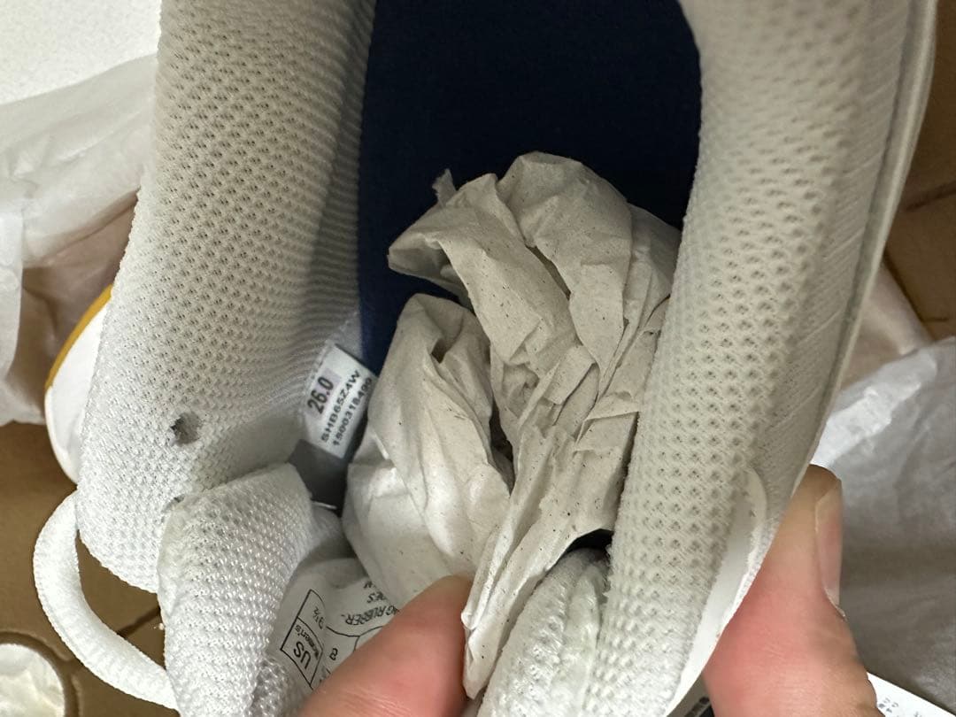 YONEX SHB65Z4W バドミントンシューズ 26.0cm ホワイト