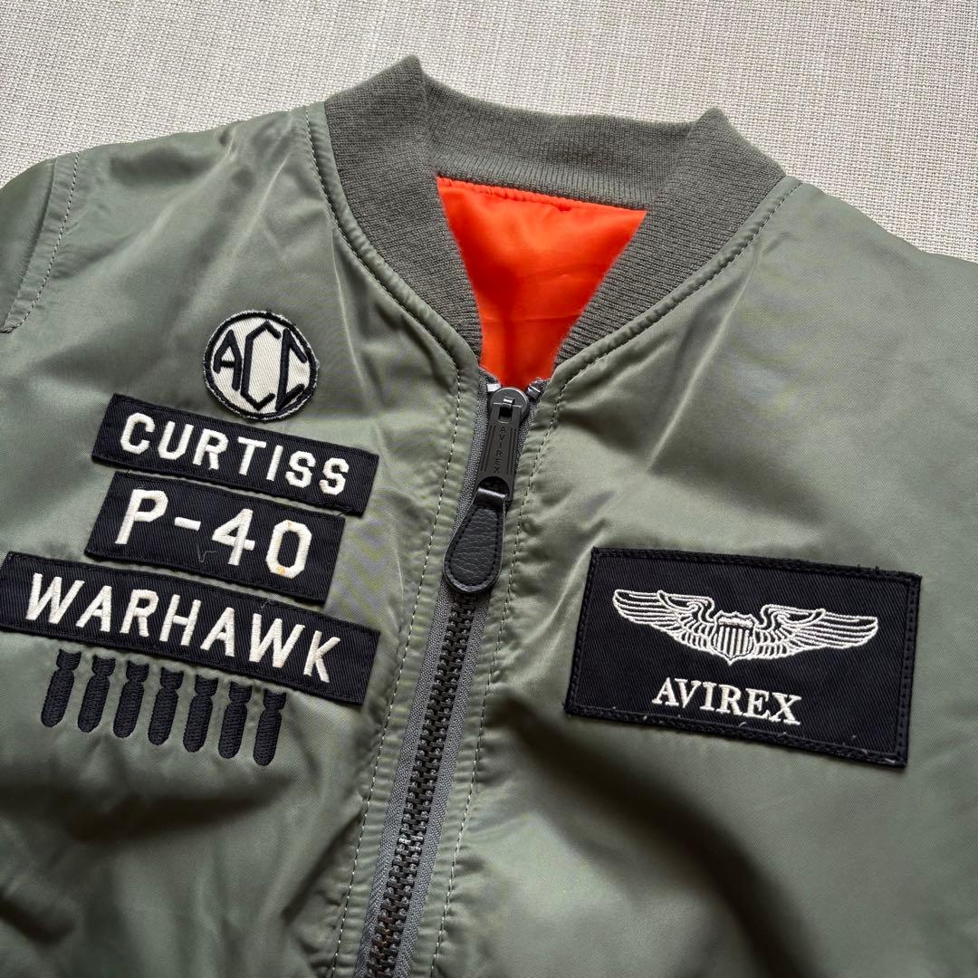 AVIREX P-40 WARHAWK MA-1ジャケット - メルカリ