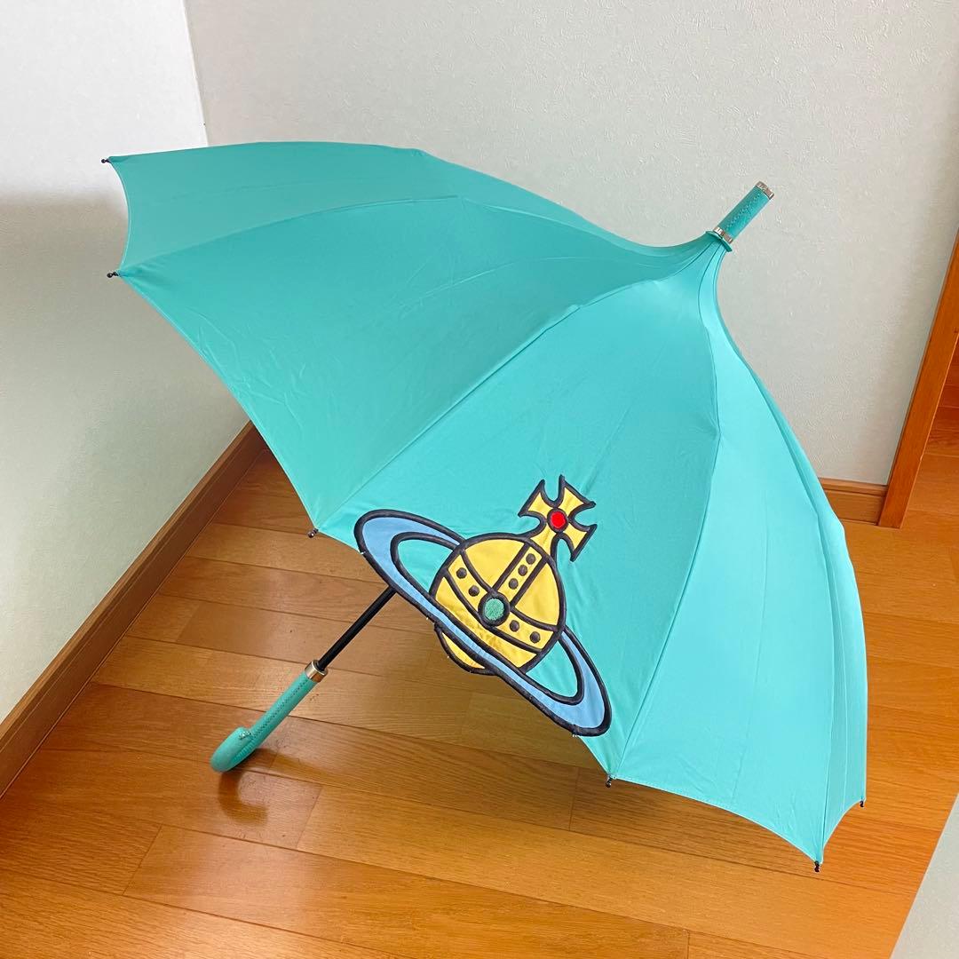 Vivienne Westwood 折り畳み傘 ティファニーブルー系 - メルカリ