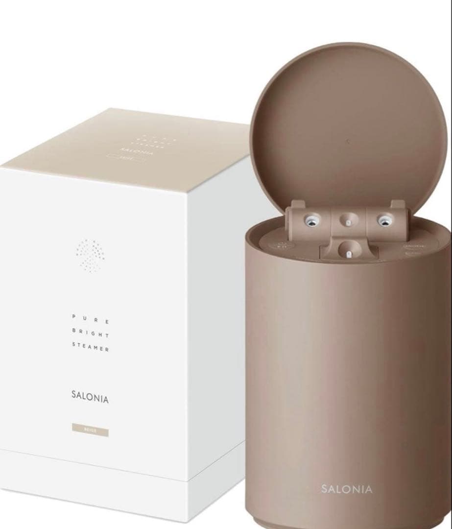 SALONIA サロニア ピュアブライト スチーマー 美容 SAL22207BE - メルカリ