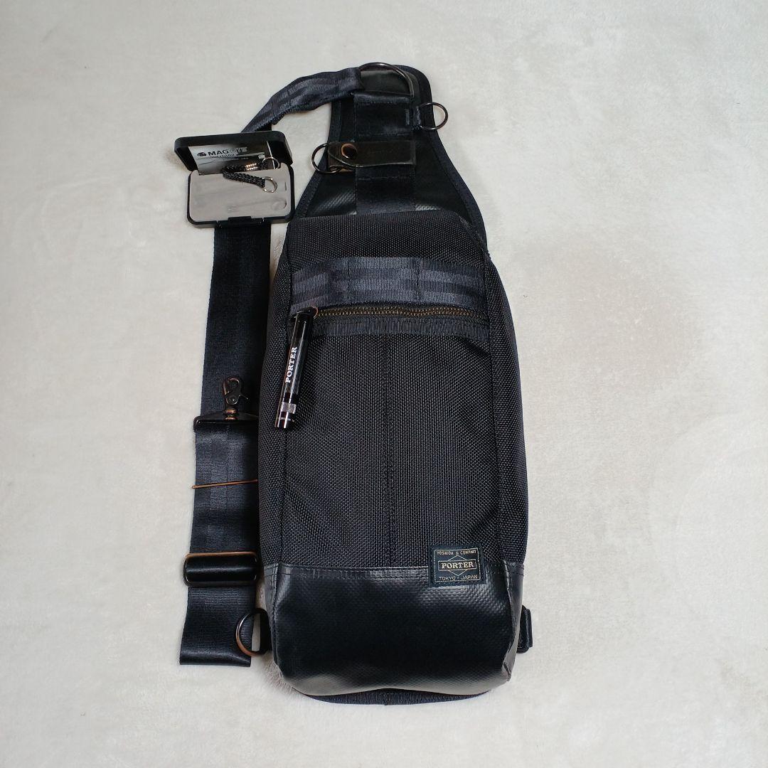 ten10様専用 ポーター HEATヒート ボディ、スリングバッグ 黒 - メルカリ