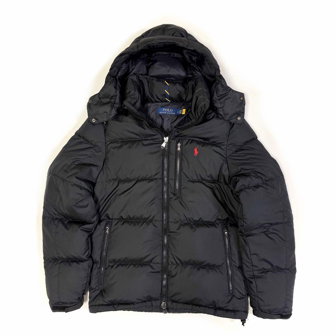 ポロラルフローレン ダウンジャケット ポニー フード 近年モデル ブラック S ポロラルフローレン ダウンジャケット ポニー フード 近年 ブラック S
