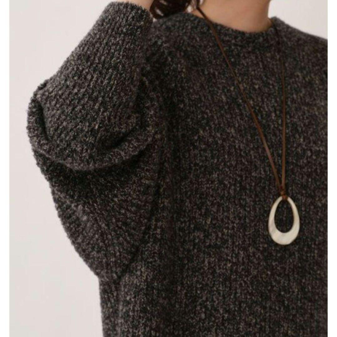 【✨新品タグ付き✨】BEARDSLEY◎ミックスニットラグランワンピース