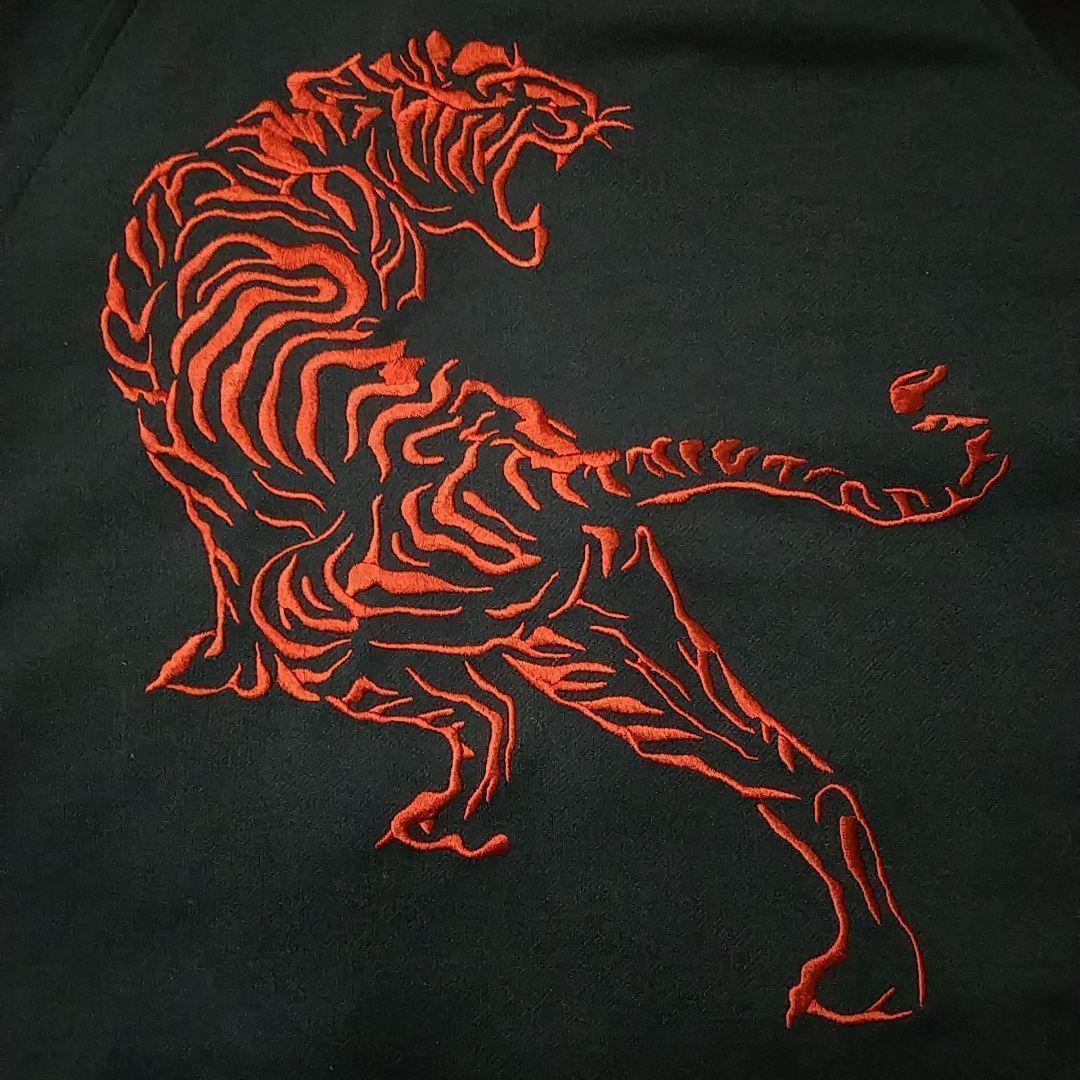 人気デザイン☆オニツカタイガー 刺繍 見返り虎 サイドライン ジャージ