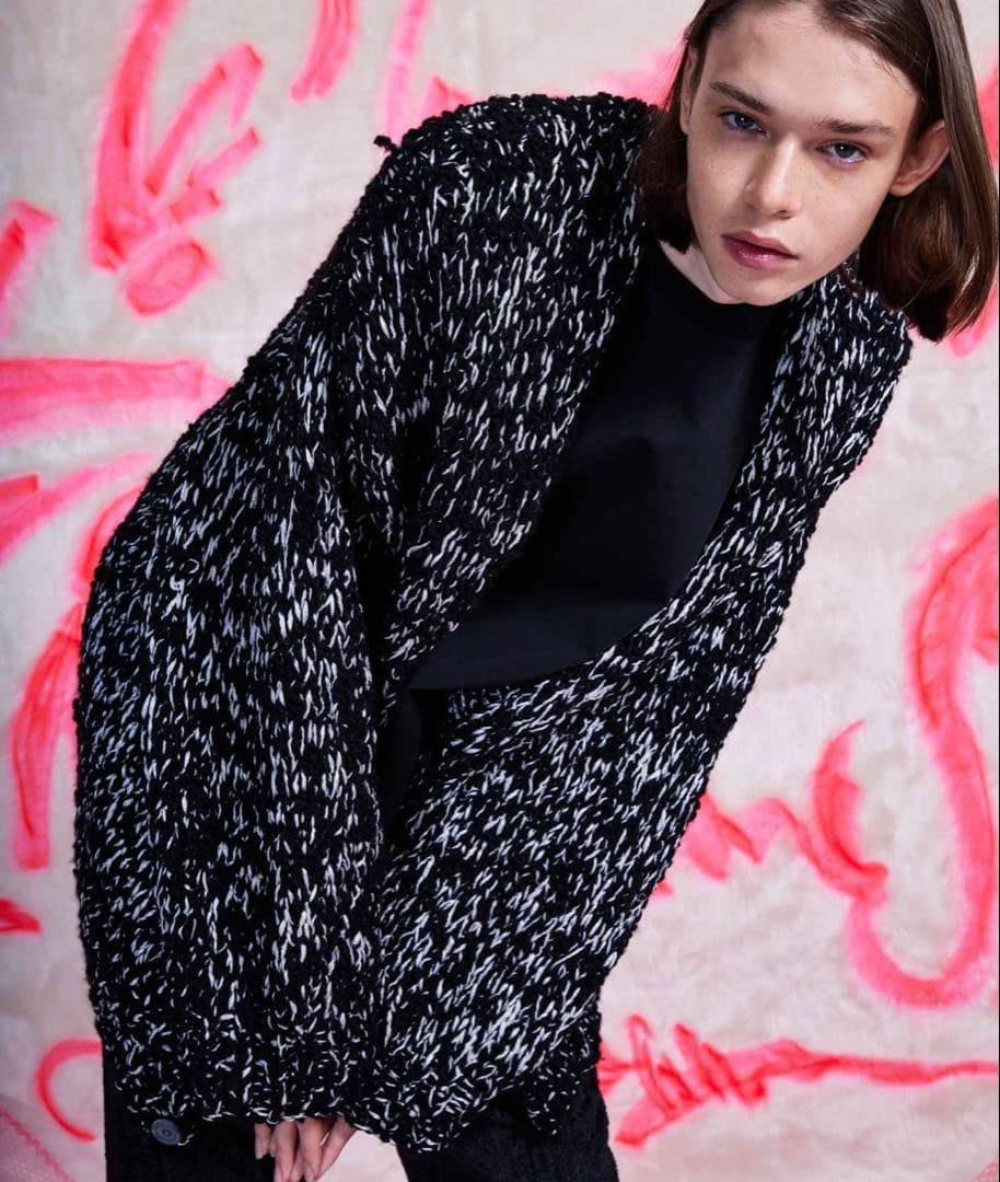 メゾンスペシャル ウール ループ オーバー チャンキー ニット カーディガン 楽天市場】MAISON SPECIAL ウールミックスループプライムオーバー