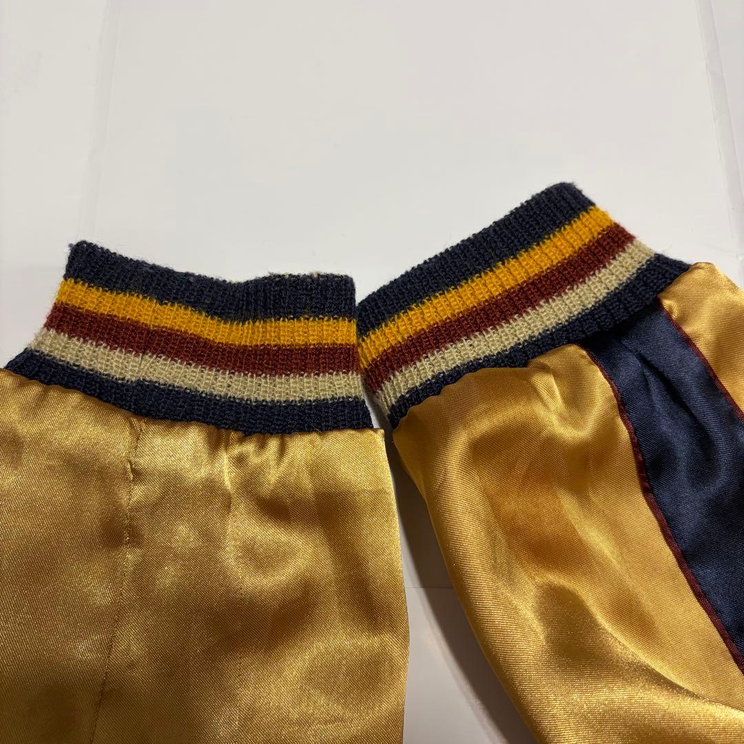 TAILOR 東洋 スカジャン リバーシブル 復刻タグ ブラウン/ゴールド刺繍