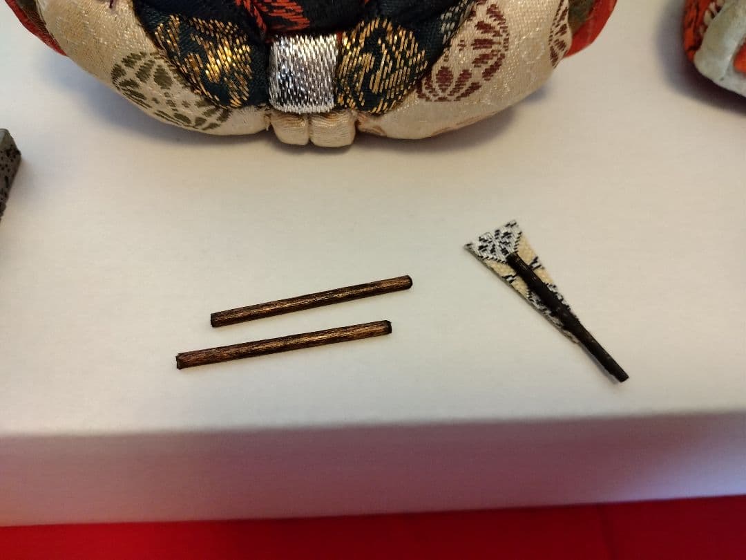 木目込みミニ雛人形