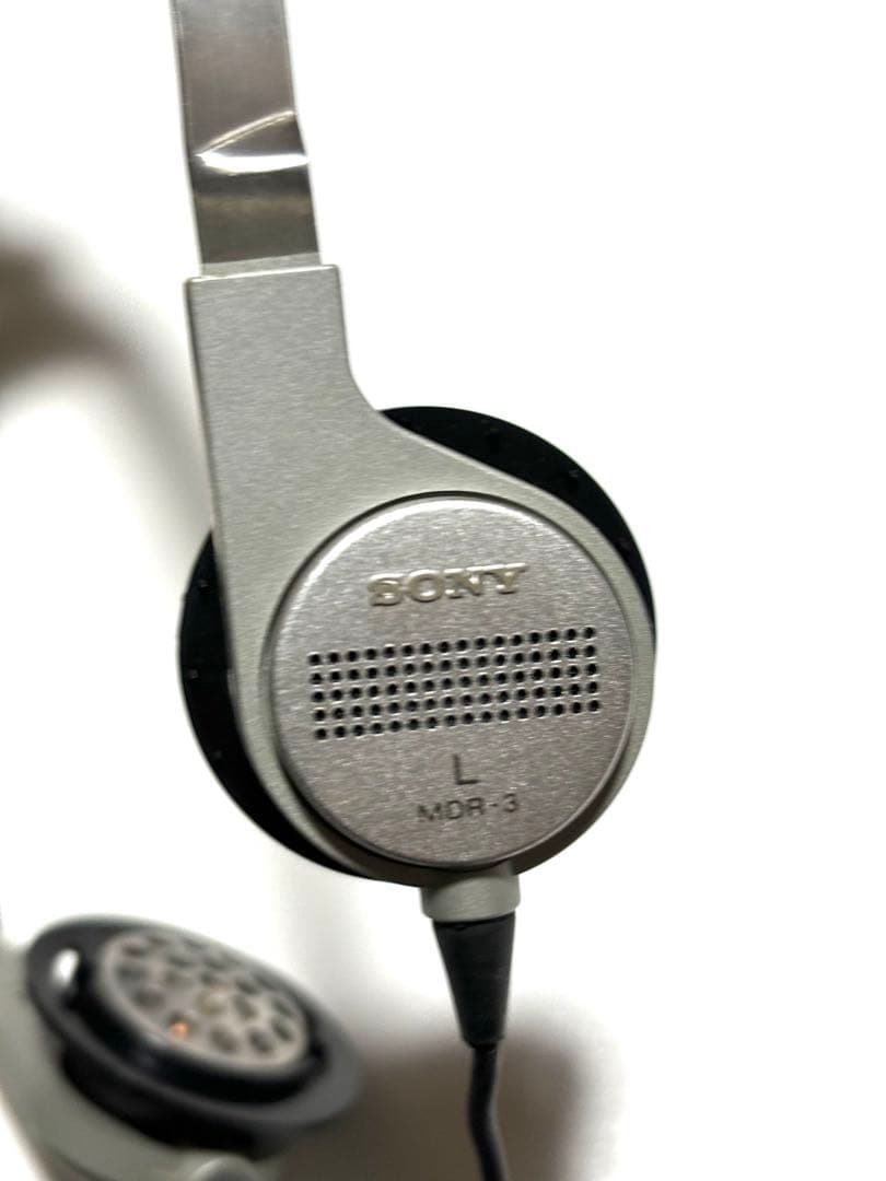 SONY ステレオ ヘッドホン MDR-3 動作品 - メルカリ