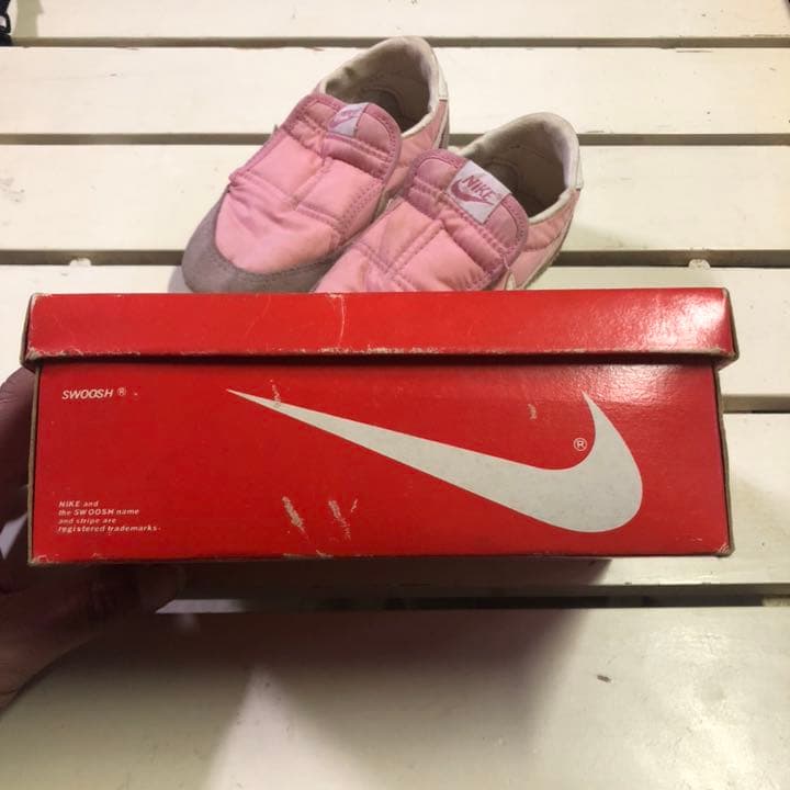 NIKE DERBY PINK/W 箱付き - メルカリ