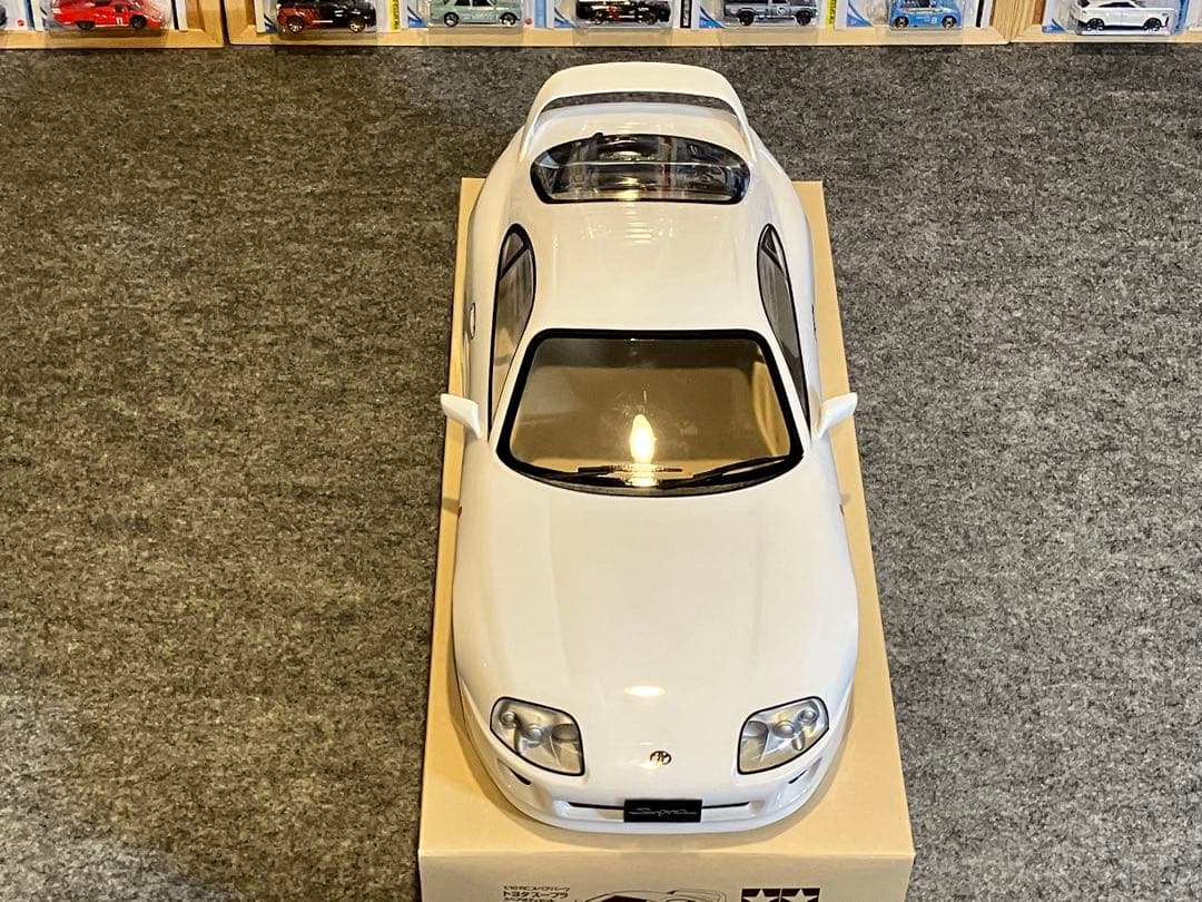 訳あり タミヤ ラジコン RC トヨタ スープラ 塗装済 スペアボディ
