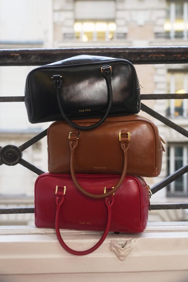 THE TOE 新品未開封ハンドバッグ　ブラウン トッズ TOD'S ハンドバッグ ショルダーバッグ Tケース ミニ ブラウン