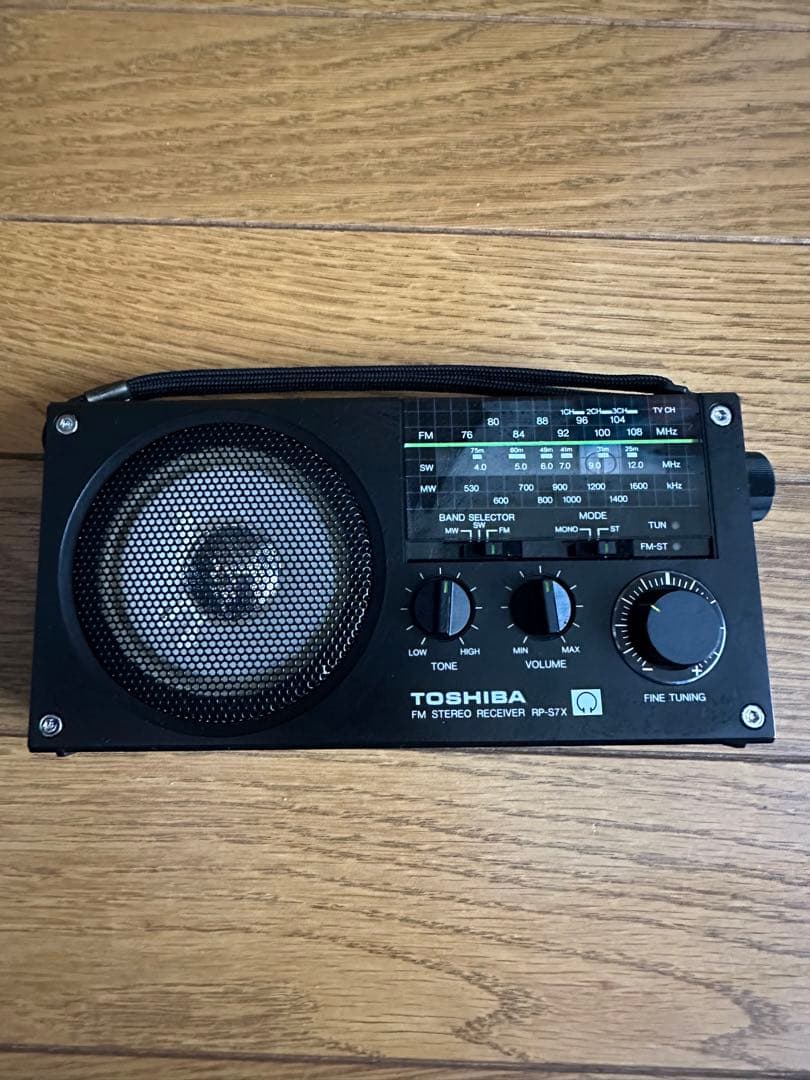 東芝 ラジオ RP-S7X 昭和 レトロ - メルカリ