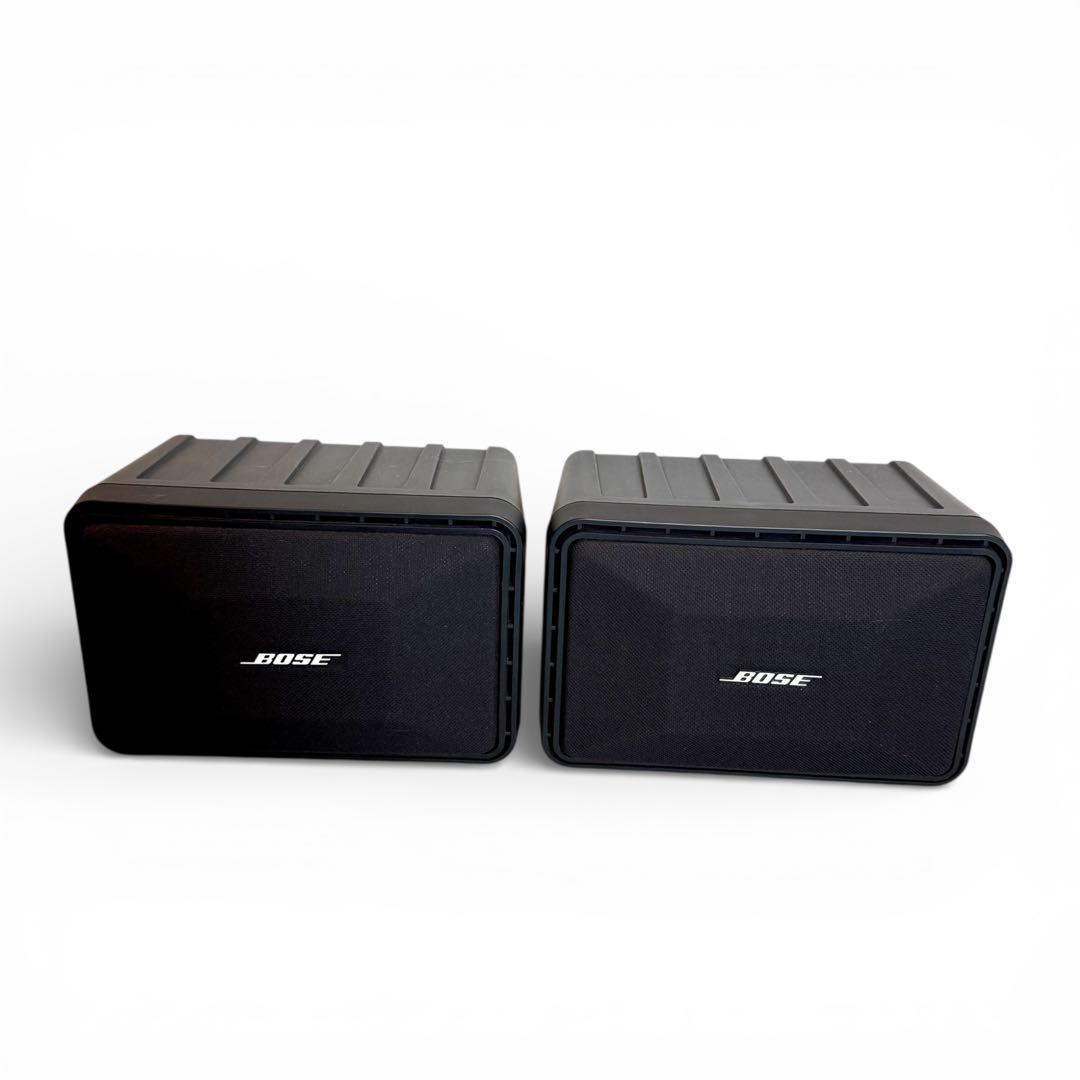 【美品！】BOSE 101MM スピーカー（連番） Bose 101MM スピーカー シリアル連番 後期 白ロゴ 鳥マーク ボーズ