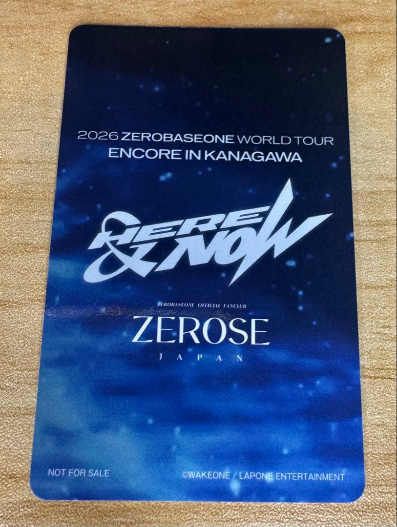 ZB1 ゼベワン 会場FC限定トレカ ソンハンビン - メルカリ