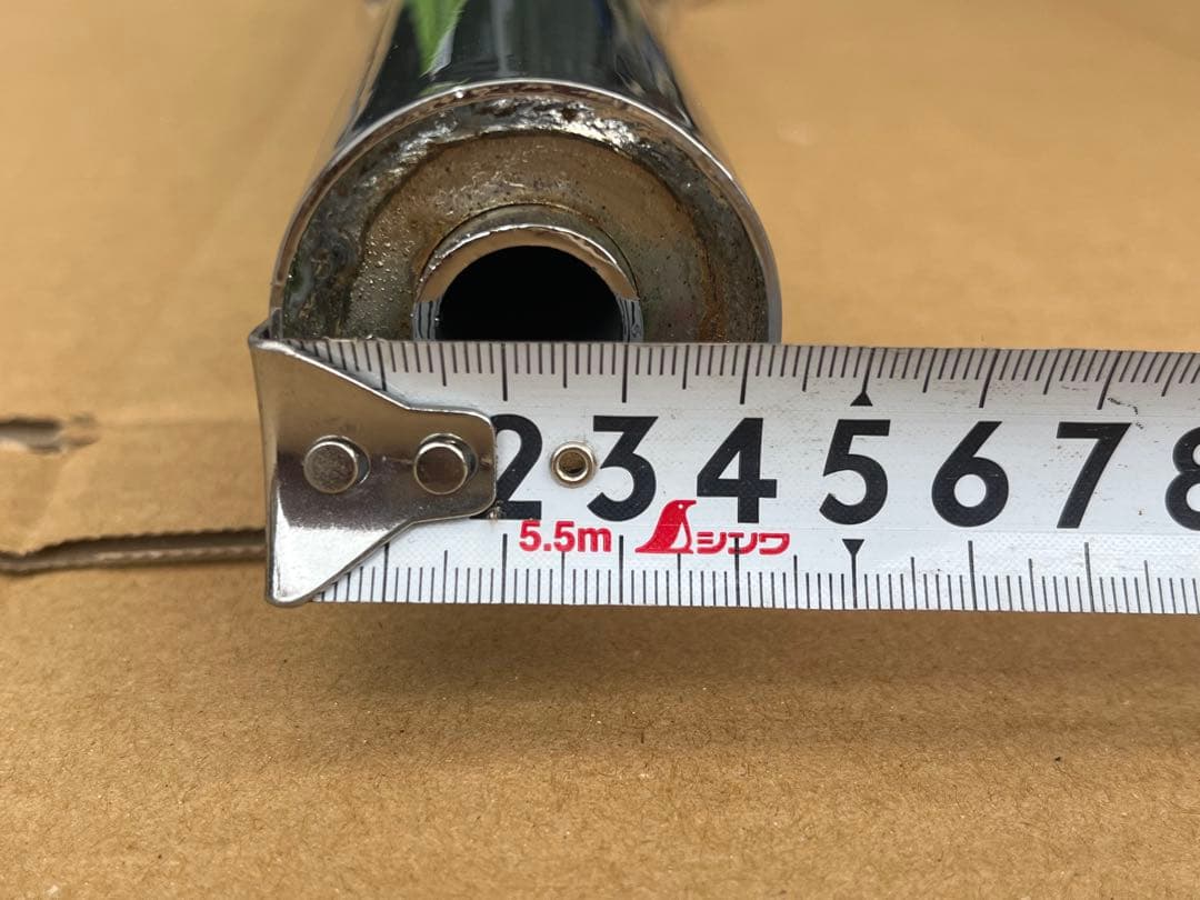 JMCA認証 キジマ製 SR400/500 キャプトンマフラー - メルカリ