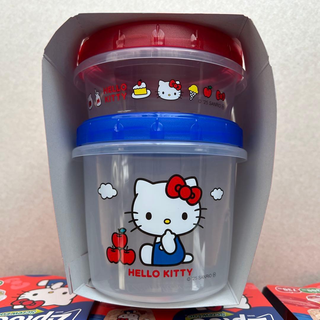 新品未開封】ハローキティ ジップロック スクリューロック 6点セット