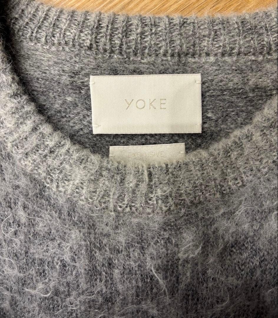 YOKE 別注 GRADATION MOHAIR KNIT PULL OVER - メルカリ