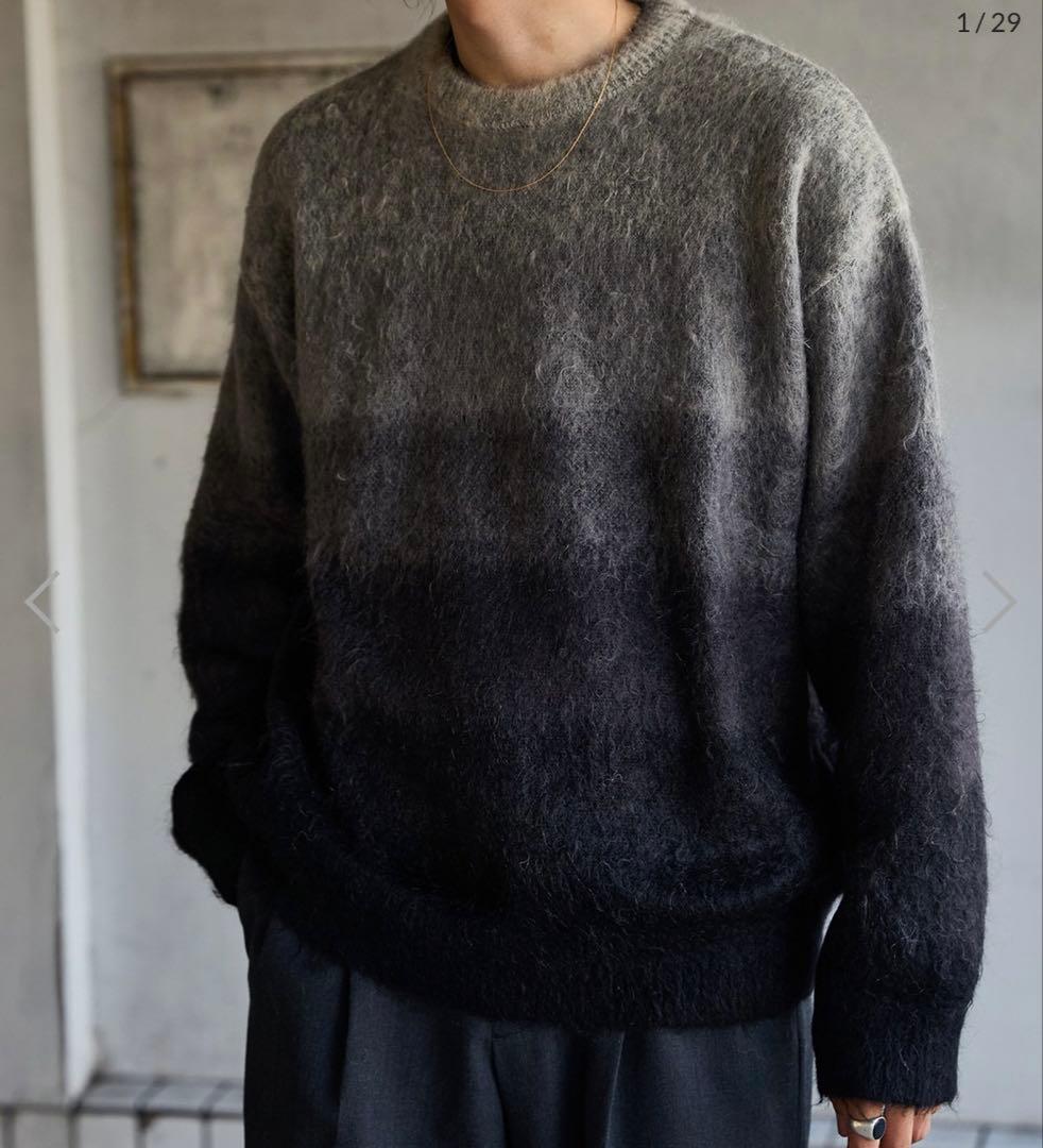YOKE 別注 GRADATION MOHAIR KNIT PULL OVER - メルカリ