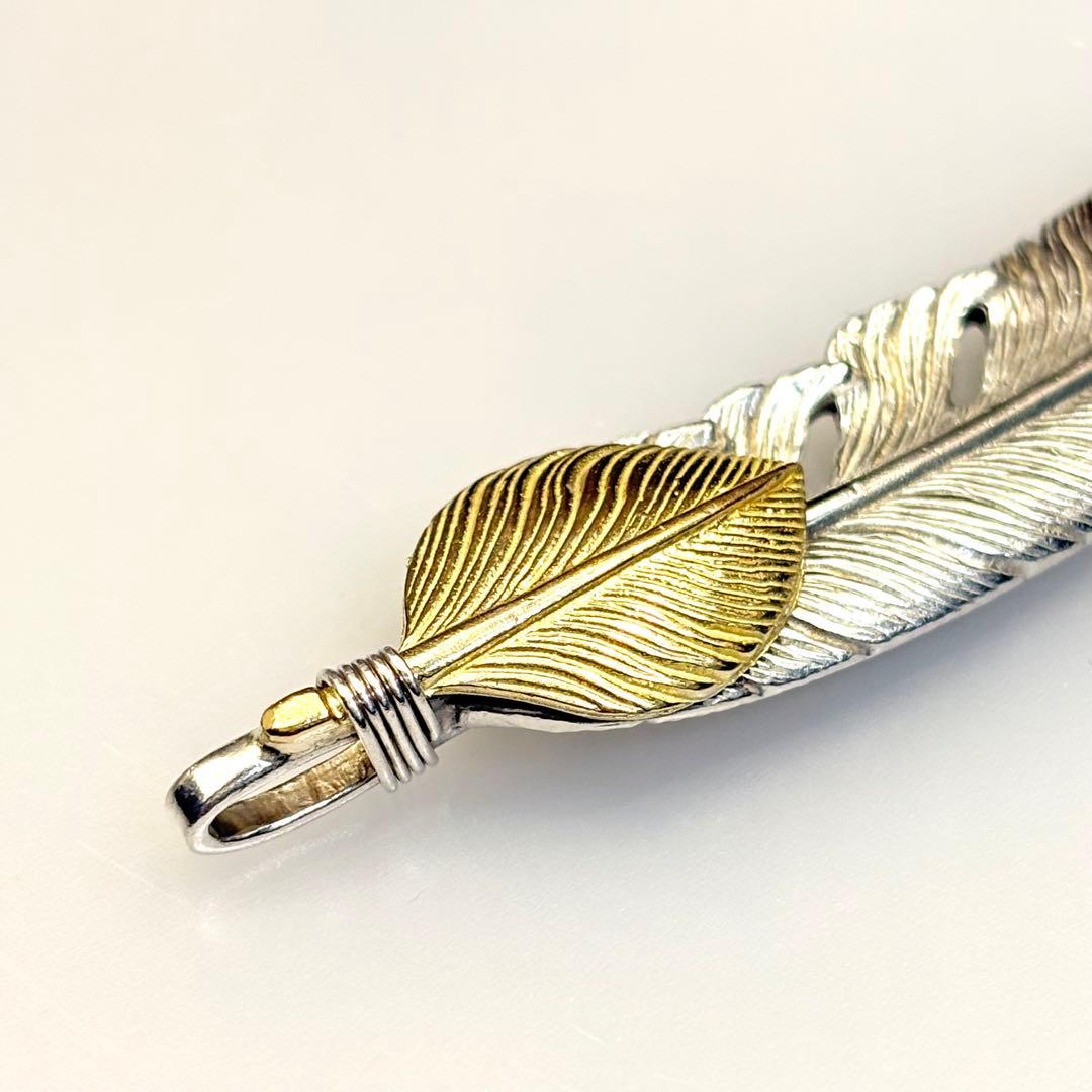 タディアンドキング TADY&KING ハートK18フェザー フェザー L 上金