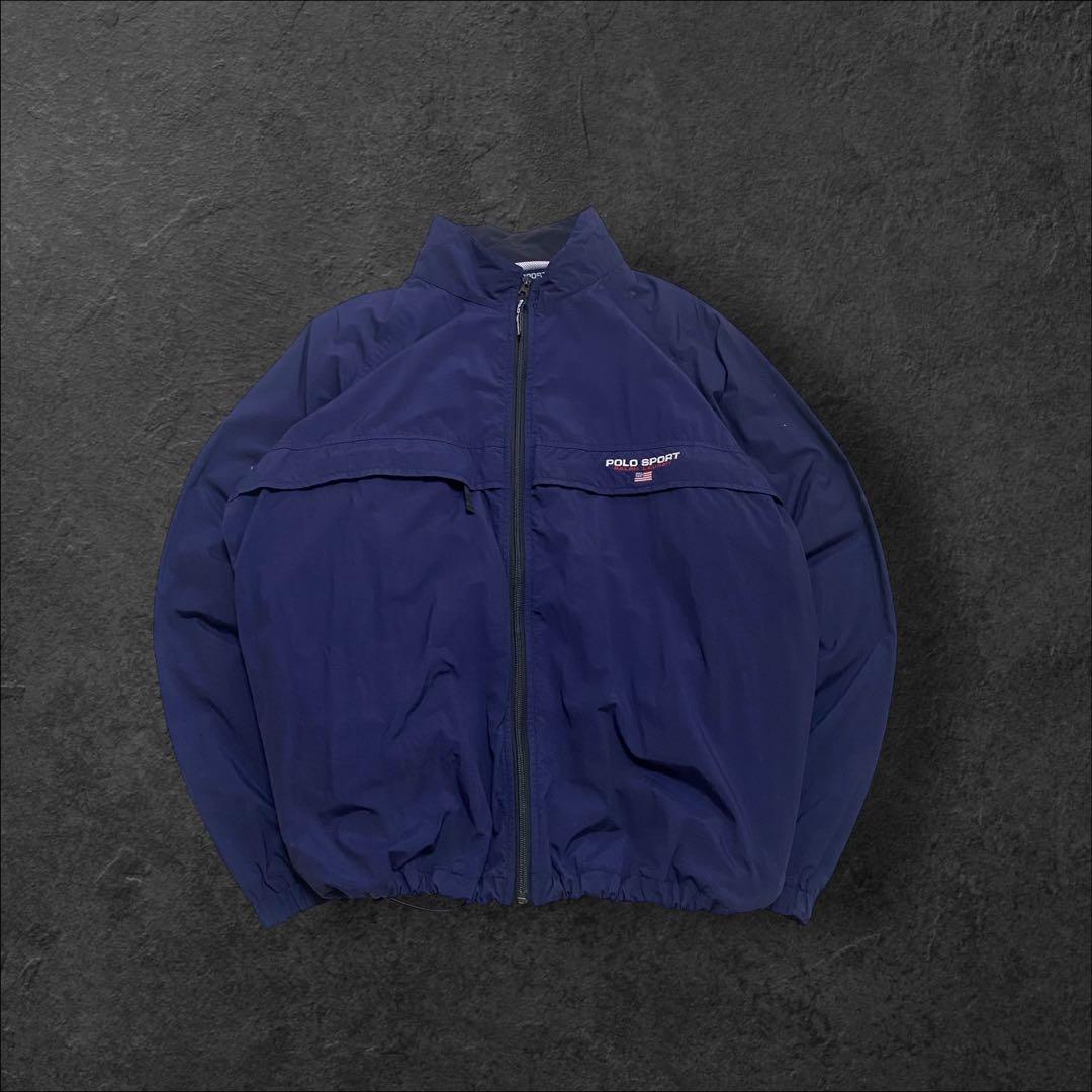 90s archive polo sports nylon jacket y2k - メルカリ